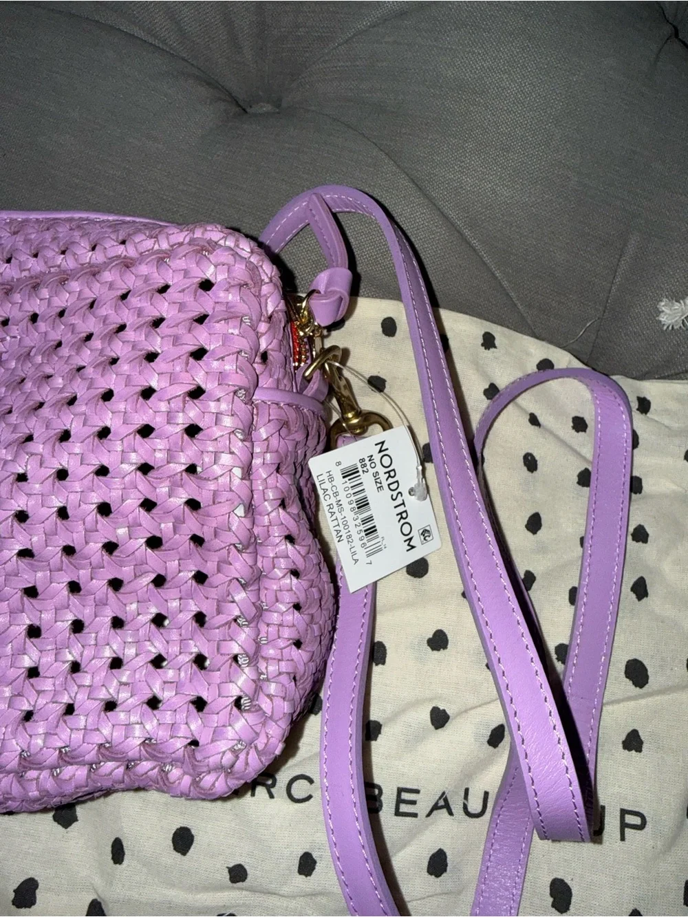 Wild Thistle Clare V. Midi Sac, Woven Crossbody Bag - NWT. - Picture 6 of 6
